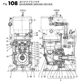FIG 108. GOVERNOR DRIVING DEVICE