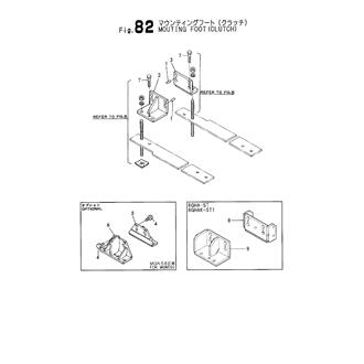 FIG 82. MOUNTING FOOT(CLUTCH)