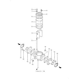FIG 36. COOLING SEA WATER STRAINER(SINGLE TYPE)