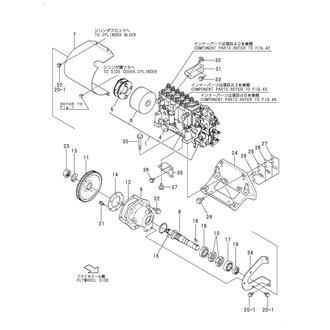 FIG 41. FUEL INJECTION PUMP & DRIVING DEVICE