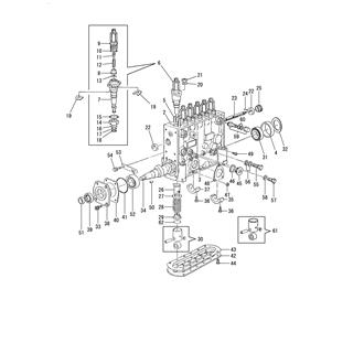 FIG 42. FUEL INJECTION PUMP(INNER PARTS)