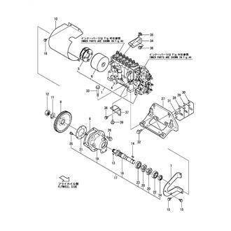FIG 39. FUEL INJECTION PUMP & DRIVING DEVICE