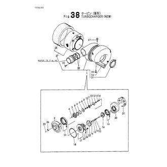 FIG 38. TURBOCHARGER(NEW)
