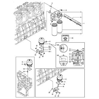 FIG 39. L.O.STRAINER & BY-PASS STRAINER