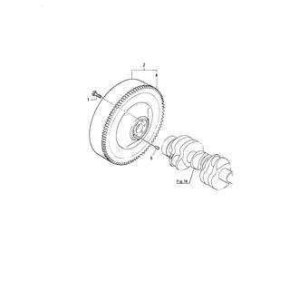 FIG 63. (17A)FLYWHEEL(WITH HAND STARTING SPEC)(OPTIONAL)