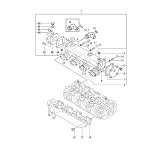 FIG 10. SUCTION & EXHAUST MANIFOLD