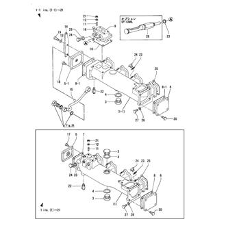 FIG 16. EXHAUST MANIFOLD(4CH-T)