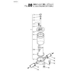 FIG 26. COOLING SEA WATER STRAINER(OPTIONAL)