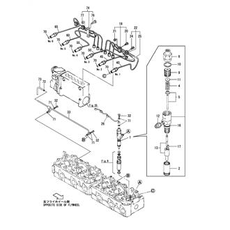 FIG 29. FUEL INJECTION VALVE & FUEL INJECTION PIPE