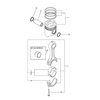 FIG 19. PISTON & CONNECTING ROD