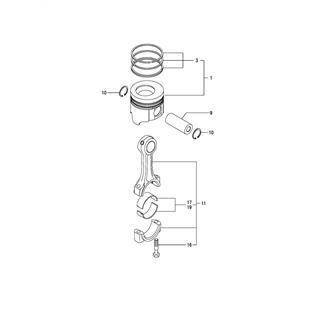 FIG 21. PISTON & CONNECTING ROD