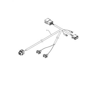 FIG 66. (51A)SHIFT HARNESS(FOR ZF25, ZF25A SOLENOID SHIFT)