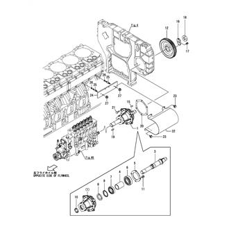 FIG 86. DRIVING DEVICE(FUEL INJECTION PUMP)