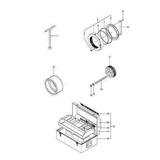 FIG 156. PRESS-IN TOOL & TOOL BOX(OPTIONAL)