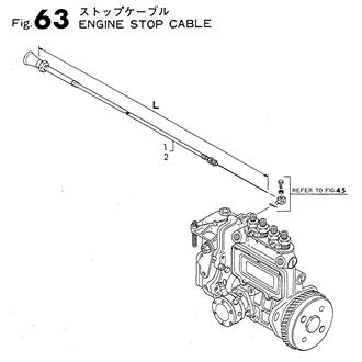 FIG 63. ENGINE STOP CABLE