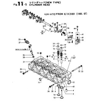 FIG 84. (11A)CYLINDER HEAD(FROM E21001)