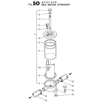 FIG 50. SEA WATER FILTER