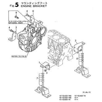 FIG 5. ENGINE BRACKET