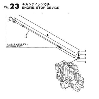 FIG 23. ENGINE STOP DEVICE