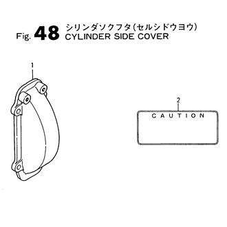 FIG 48. CYLINDER SIDE COVER