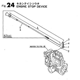 FIG 24. ENGINE STOP DEVICE