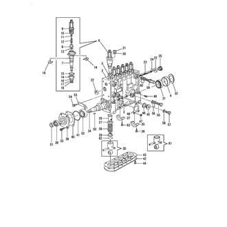 FIG 32. FUEL INJECTION PUMP INNER PARTS
