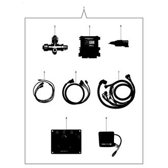 FIG 34. CONTROL KIT(STARBOARD UL/4,6BY)