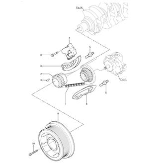 FIG 17. TIMING CHAIN LOWER P/DAMPER