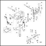 Tiller Handle Kit Components (816366A12 / A13)