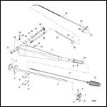 Tiller Handle Kit 75/90-65 JET(12022A18 / A19 / A42)