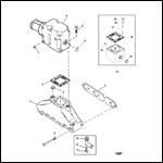 EXHAUST MANIFOLD AND EXHAUST RISER