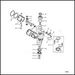 CRANKSHAFT, PISTONS AND CONNECTING RODS (#646-818846)