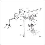 ROCKER ARM AND OIL LINES