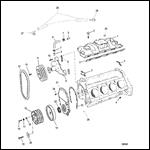 INTAKE MANIFOLD AND FRONT COVER