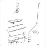 OIL PAN AND OIL PUMP