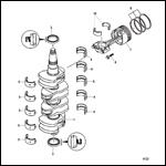Crankshaft PISTONS AND CONNECTING RODS