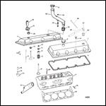 CYLINDER HEAD AND ROCKER COVER