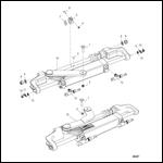 Steering Cylinder Assembly (150 Hp and 1.5L OptiMax)