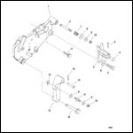 SHIFT BRACKET (Mechanical Shift )(SN-0M659999 and Below)