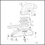 Exhaust Manifold Elbow and Riser