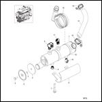 Power Steering Cooler Assembly