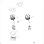 Start/Stop Switch Kit-Flush Mount