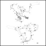 Cooling System-Raw 1A350432 and Below, 1A380019-1A380209