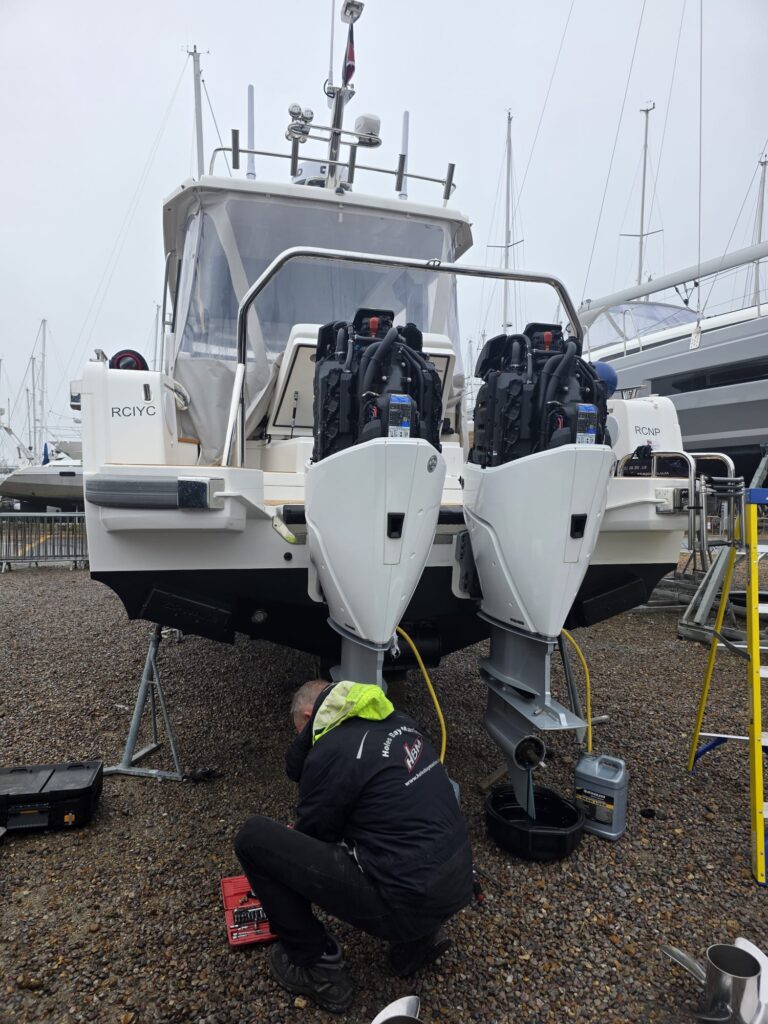 Marine engine repair Poole by an experienced marine engineer