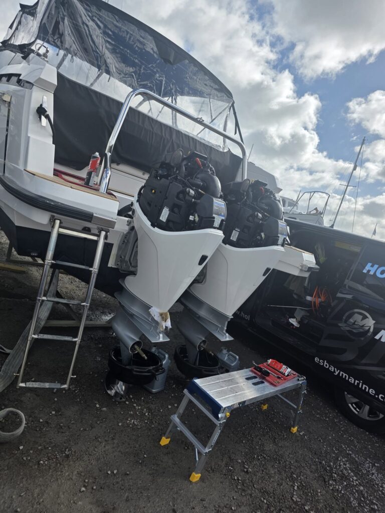 100-hour outboard engine service in Poole